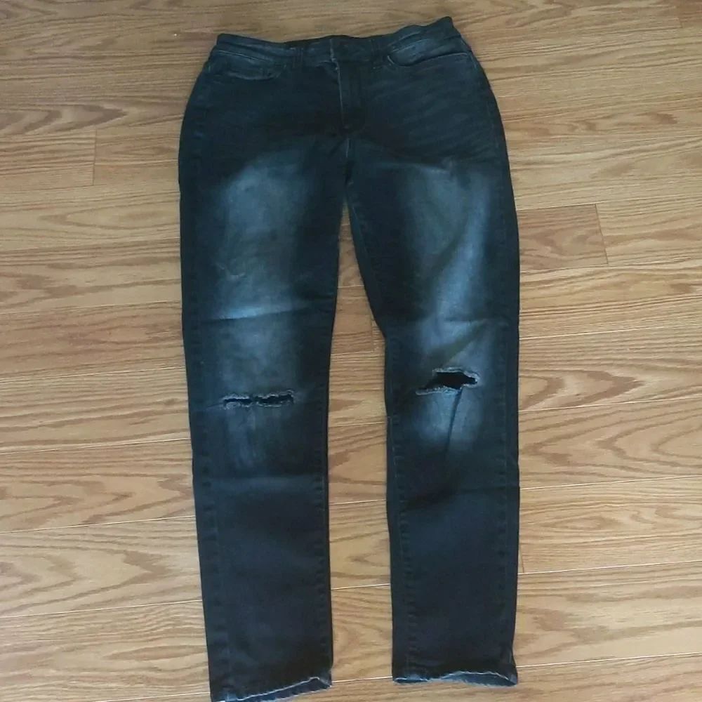 A.N.A black jeggings Sz 10 EUC